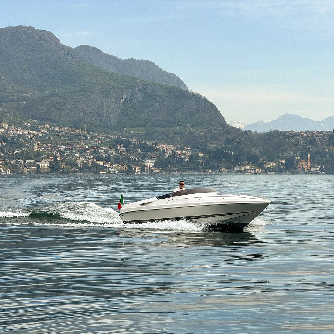 Lake45 boat on Lake Como